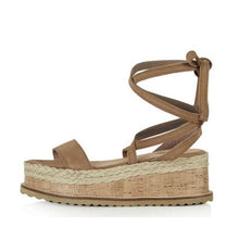 Load image into Gallery viewer, Gladiator Sandals Open Toe Heels Sandalias