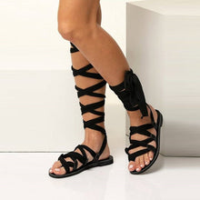 Load image into Gallery viewer, Bohemia Style Summer Flats Sandals